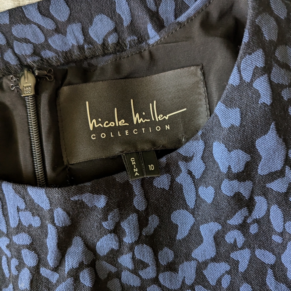 Nicole Miller Lauren Stretch Sheath Dress 10